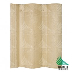 Telha Eurotop Concreto Classica Marfim